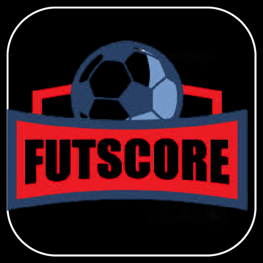 Imagem promocional da FUTSCORE mostrando a plataforma e suas vantagens